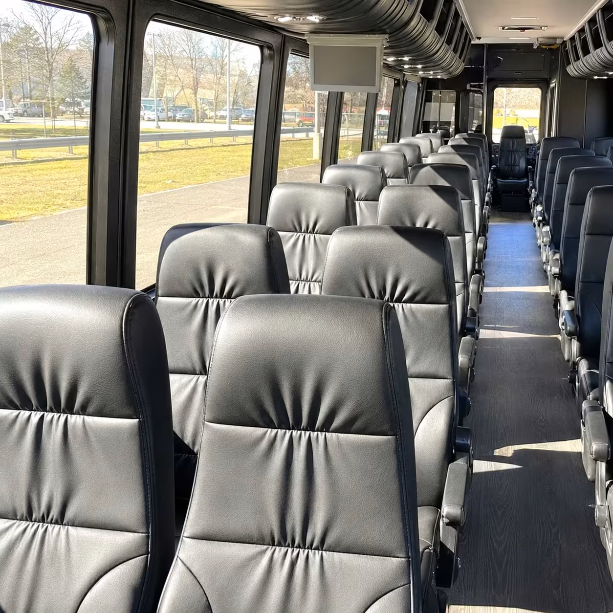 30 passenger minibus interior
