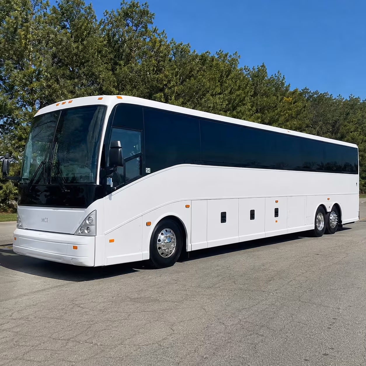 erie charter bus rentals for airport and long distance transfers