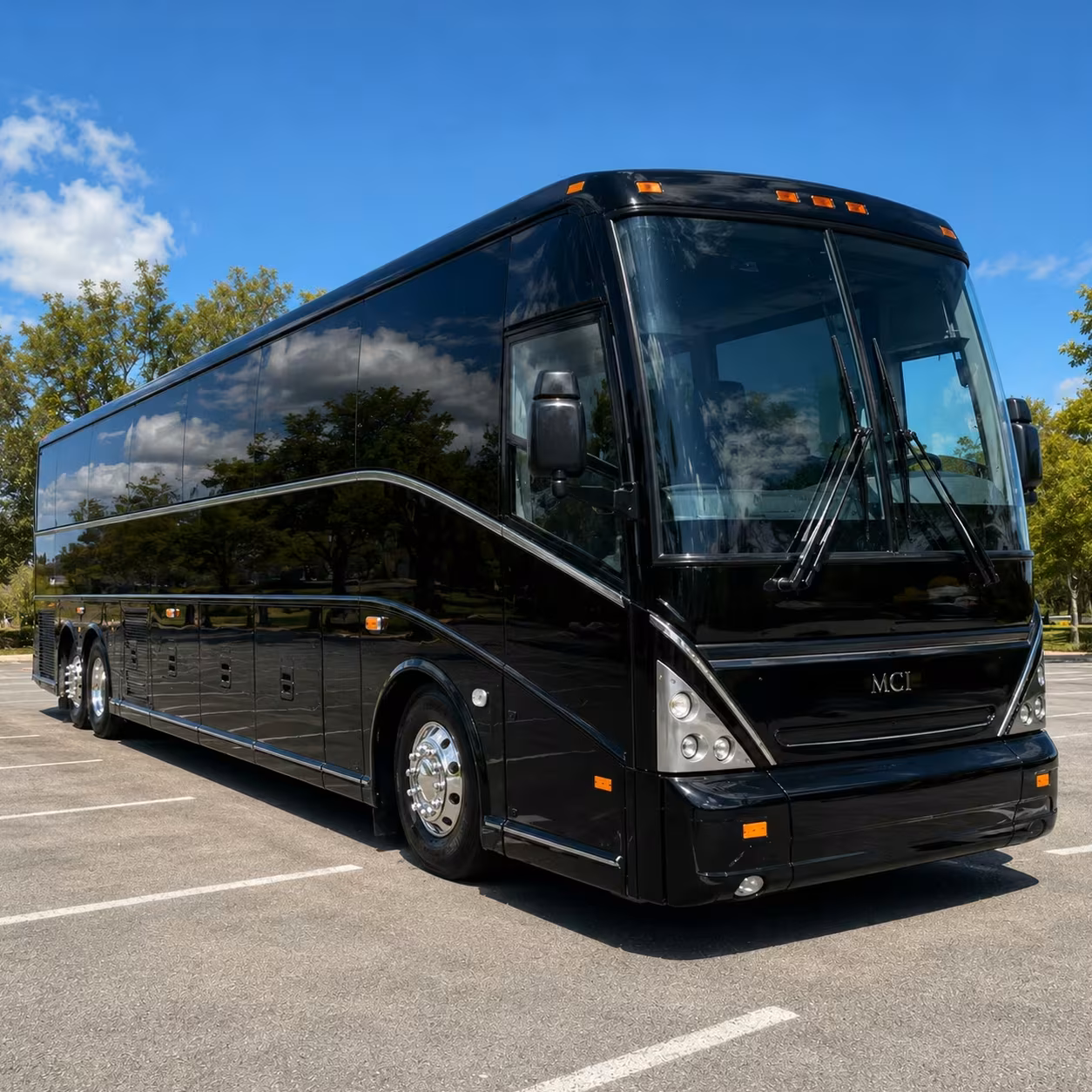 erie corporate bus rentals to erie international airport