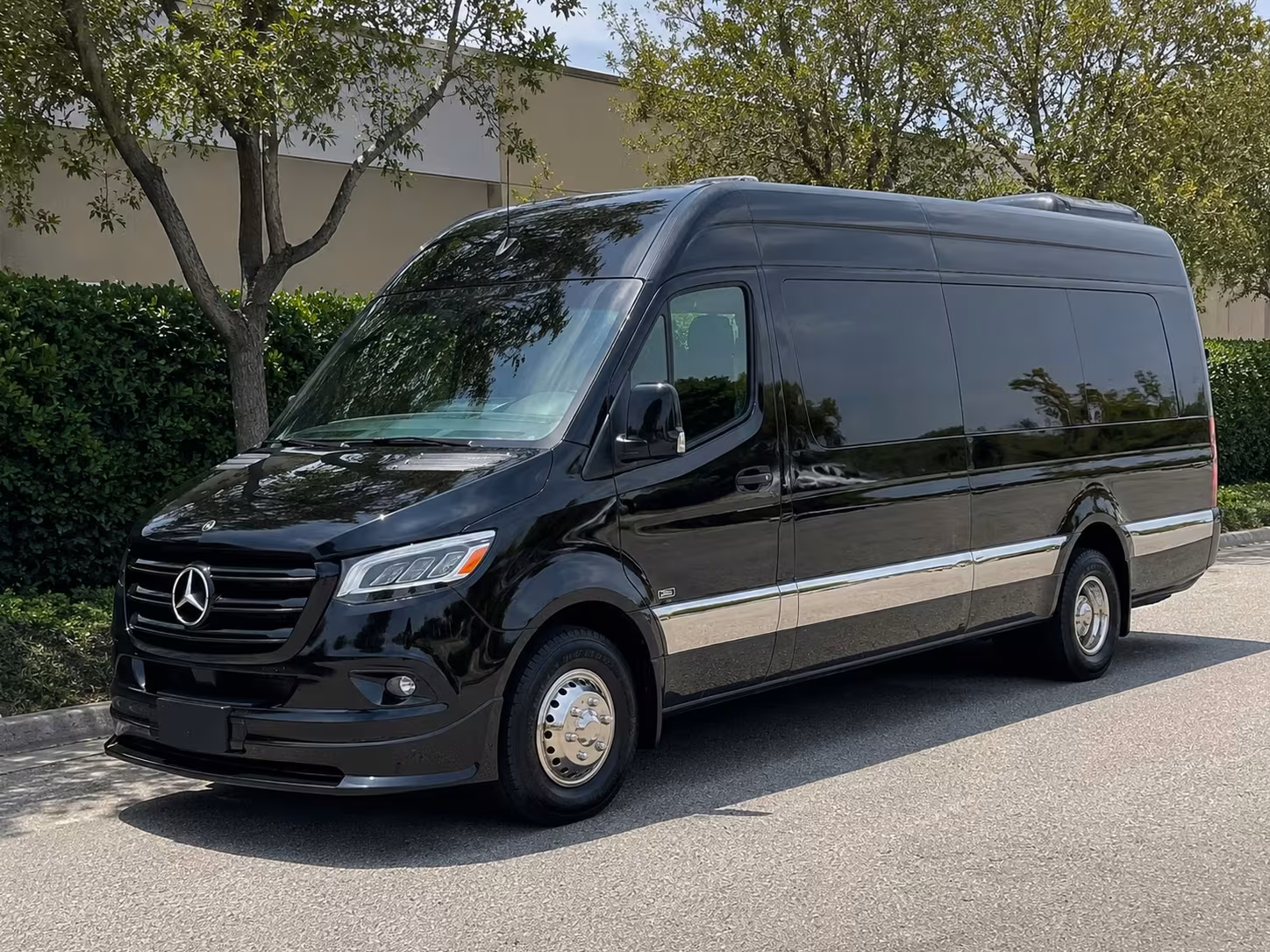 sprinter van with driver